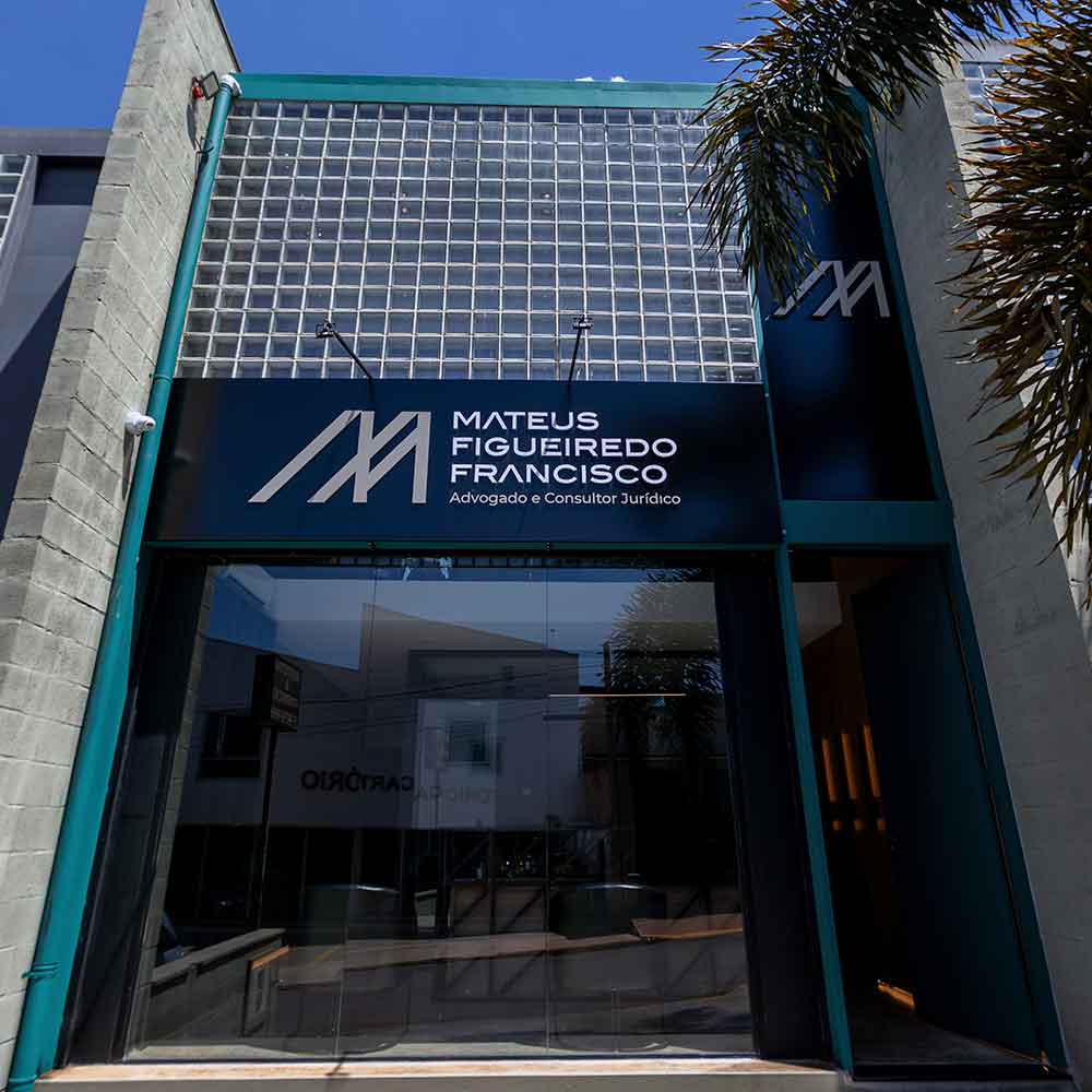 Fachada do escritório Mateus Figueiredo Francisco Advogados